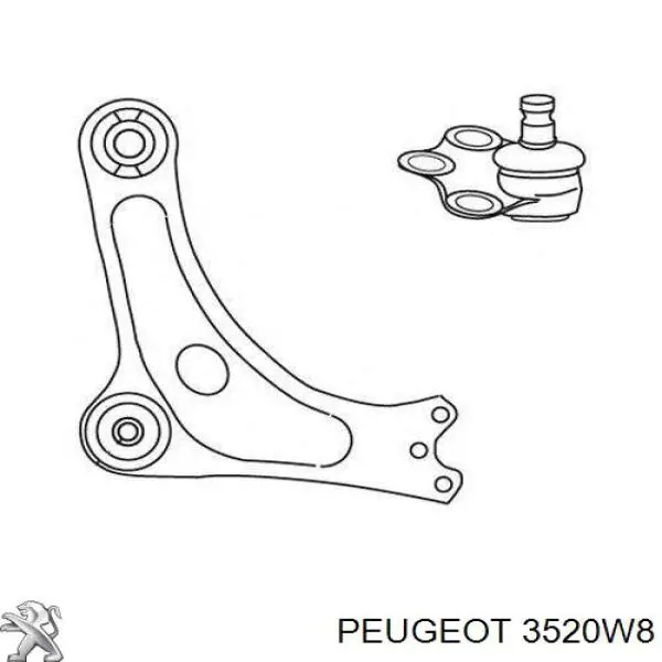 3520W8 Peugeot/Citroen 