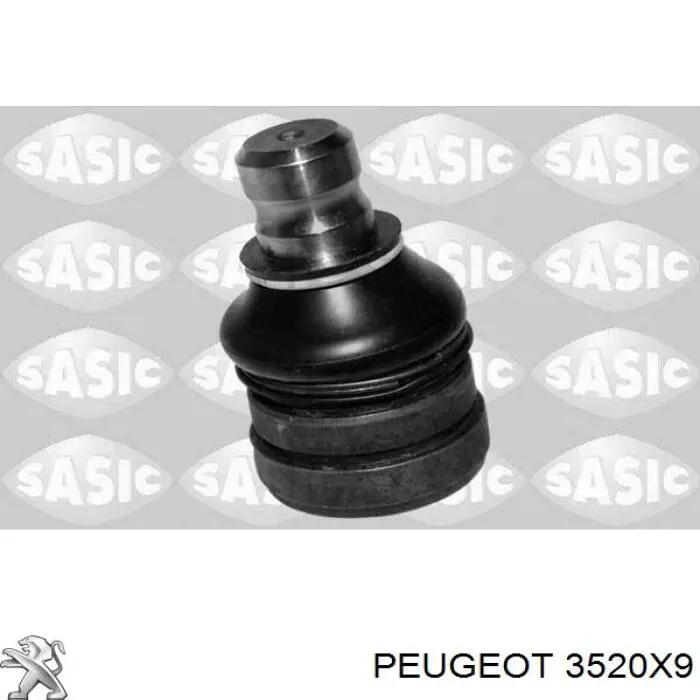 Левый рычаг передней нижней подвески Peugeot/Citroen 3520X9 цена, от 25.34 USD