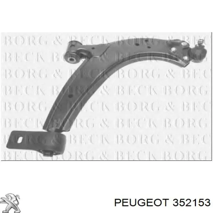 Правый рычаг передней нижней подвески Fiat/Alfa/Lancia 7695185 цена, от 148.43 USD