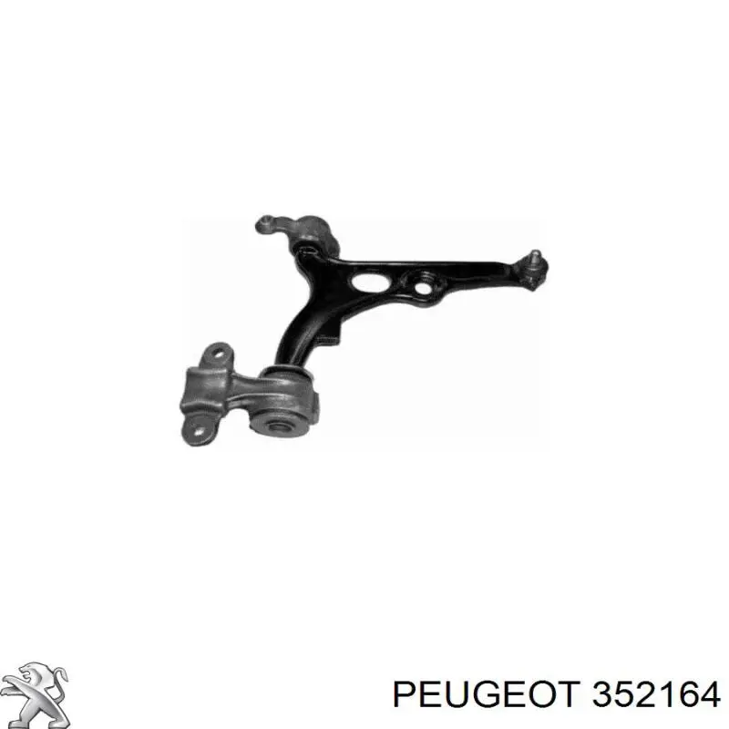Правый рычаг передней нижней подвески Peugeot/Citroen 352164 цена, от 54.31 USD