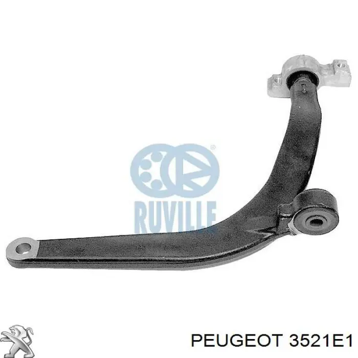 Правый рычаг передней нижней подвески Peugeot/Citroen 3521E1 цена, от 82.36 USD