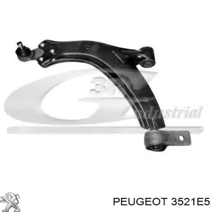 Правый рычаг передней нижней подвески Peugeot/Citroen 3521E5 цена, от 51.58 USD