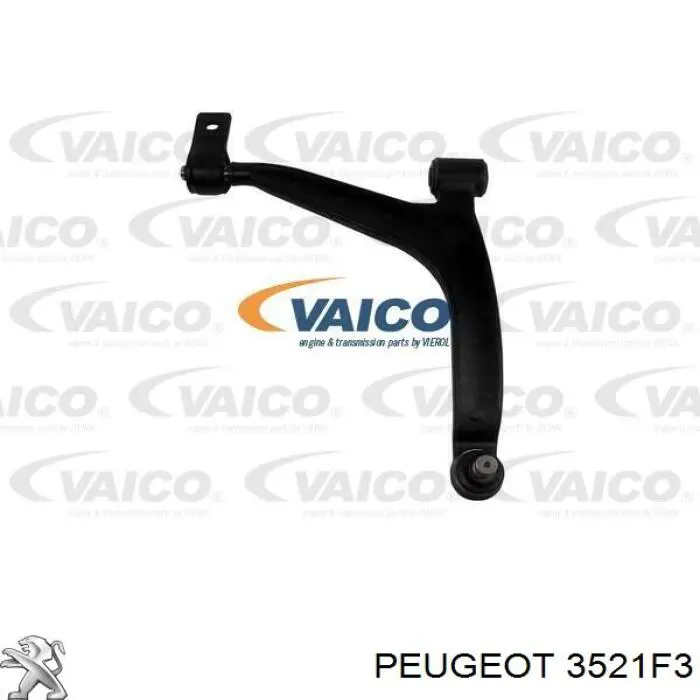 Купить 3521F3 Peugeot/Citroen Нижний правый рычаг передней подвески