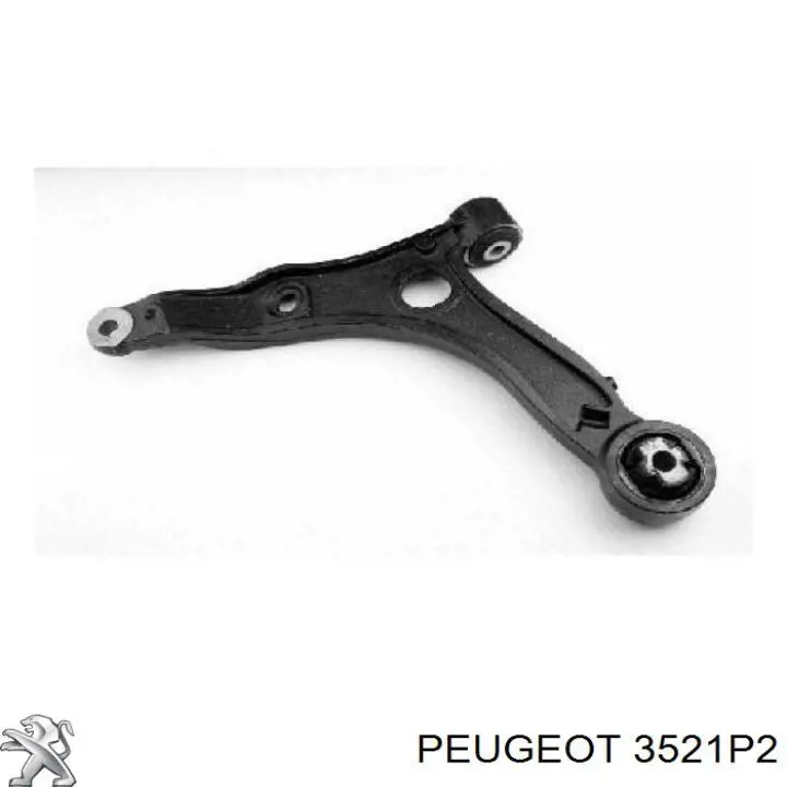 Купить 3521P2 Peugeot/Citroen Нижний правый рычаг передней подвески