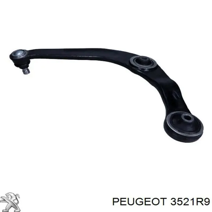 Купить 3521R9 Peugeot/Citroen Нижний правый рычаг передней подвески