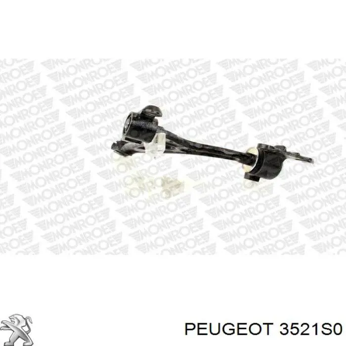 Купить 3521S0 Peugeot/Citroen Нижний правый рычаг передней подвески