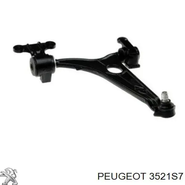 Правый рычаг передней нижней подвески Peugeot/Citroen 3521S7 цена, от 86.95 USD