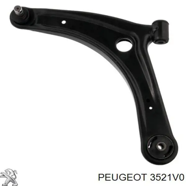 Правый рычаг передней нижней подвески Peugeot/Citroen 3521V0 цена, от 30.79 USD