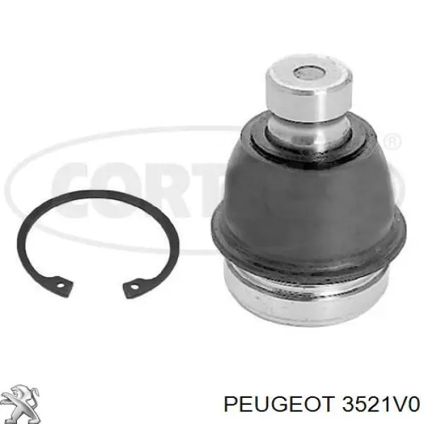 Купить 3521V0 Peugeot/Citroen Нижний правый рычаг передней подвески