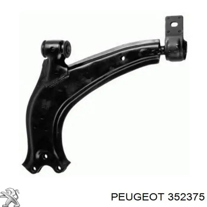 Сайлентблок переднего нижнего рычага Peugeot/Citroen 352375
