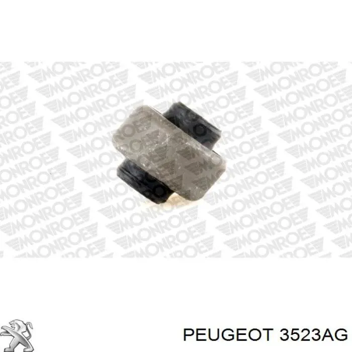 3523AG Peugeot/Citroen bloco silencioso dianteiro do braço oscilante inferior