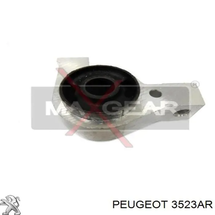 Silentblock de suspensión delantero inferior 3523AR Peugeot/Citroen