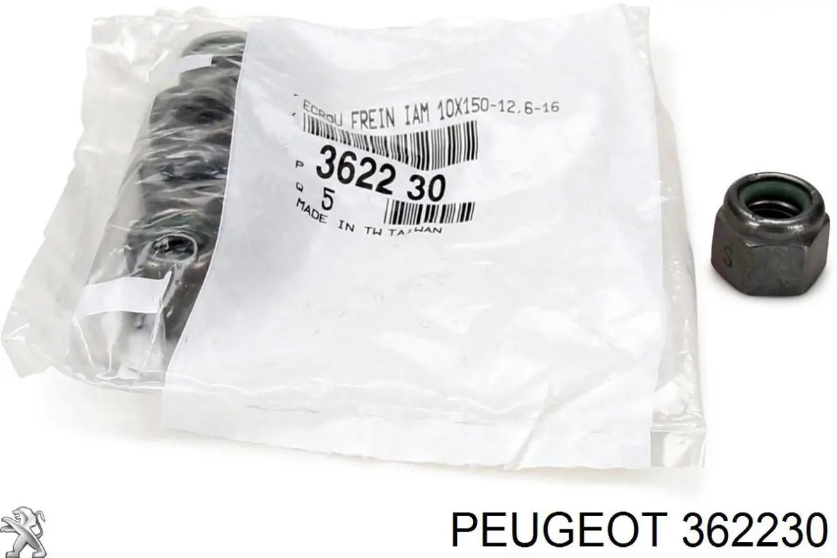 Купить 362230 Peugeot/Citroen Гайка передней стойки стабилизатора