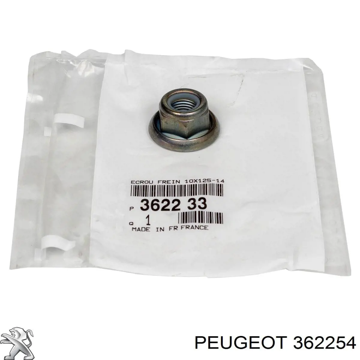 Купить 362254 Peugeot/Citroen Болт (гайка) крепежа