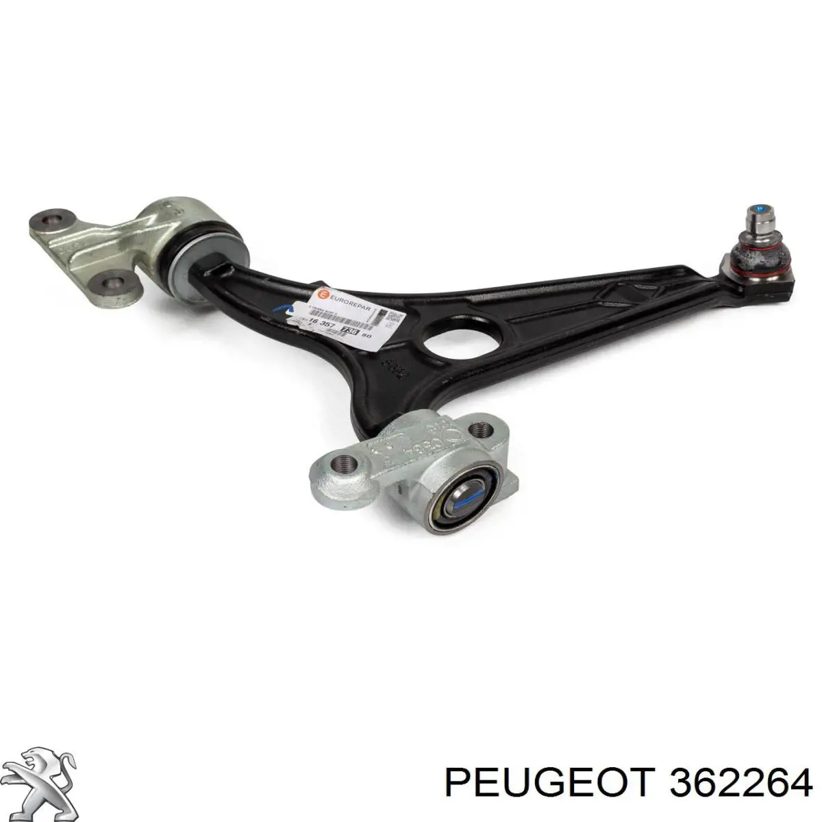 Болт крепления передней шаровой опоры к цапфе 362264 Peugeot/Citroen