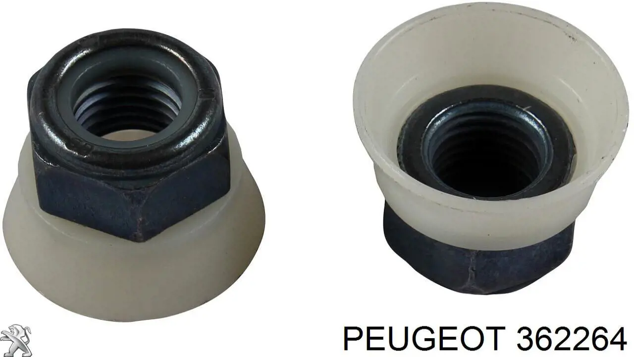 Болт крепления передней шаровой опоры к цапфе Peugeot/Citroen 362264 цена, от 1.85 USD