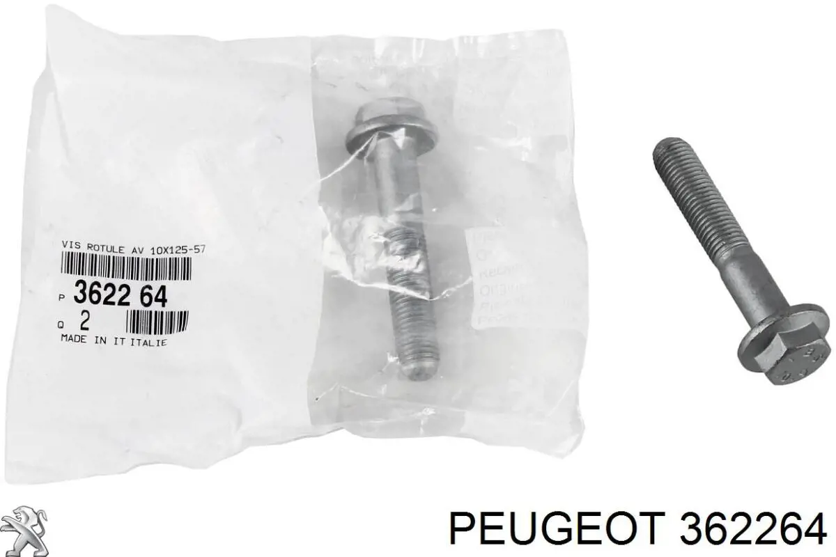 Tornillo de rótula de suspensión delantera a mangueta 362264 Peugeot/Citroen