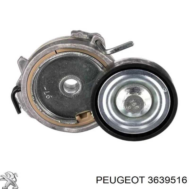 3639516 Peugeot/Citroen reguladora de tensão da correia de transmissão
