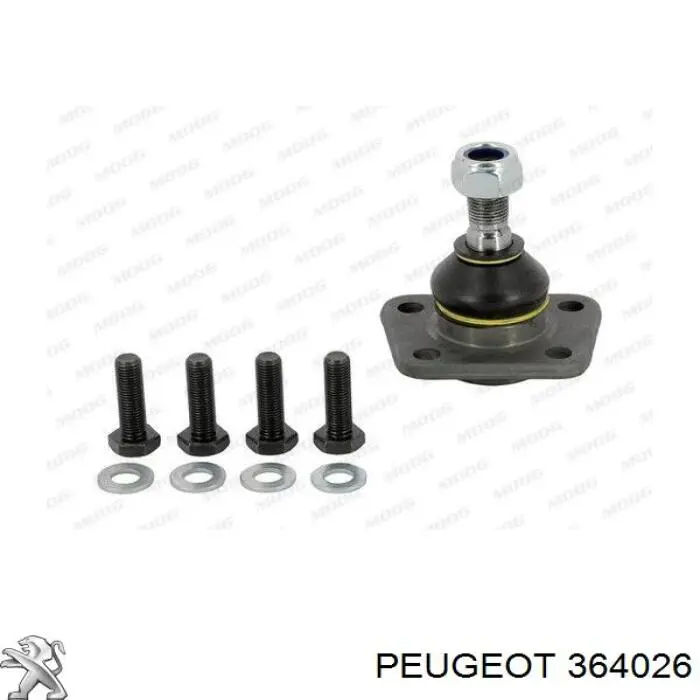 364026 Peugeot/Citroen Верхние шаровые опоры
