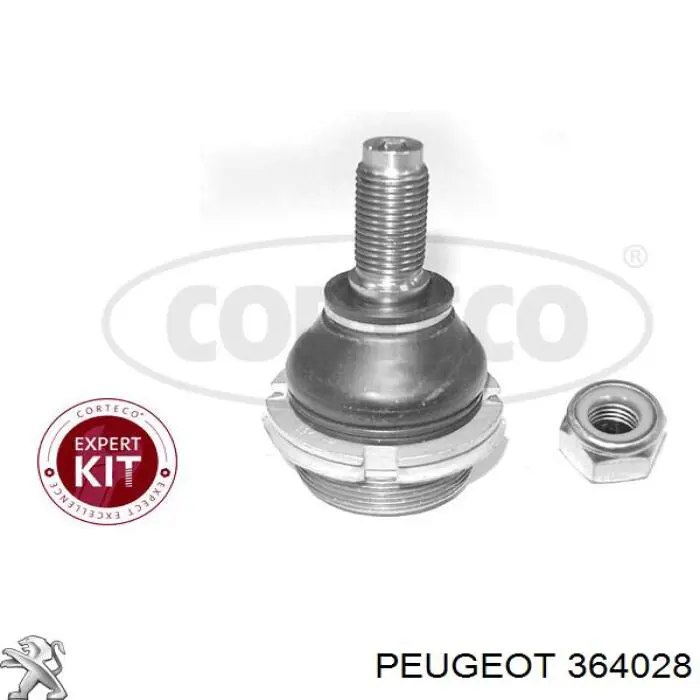 364028 Peugeot/Citroen шаровая опора нижняя