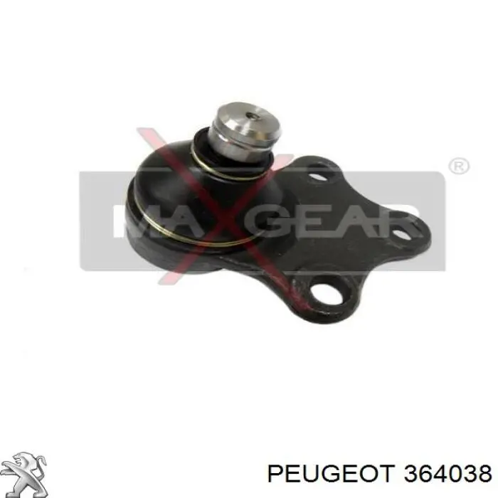 Нижняя шаровая опора 364038 Peugeot/Citroen