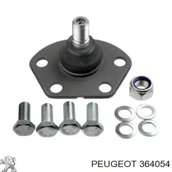 Шаровая опора, нижняя Peugeot/Citroen 364054 цена, от 13.54 USD