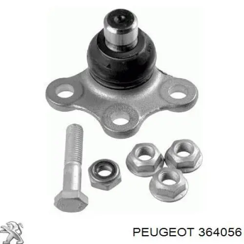 364056 Peugeot/Citroen Палец шаровой нижний