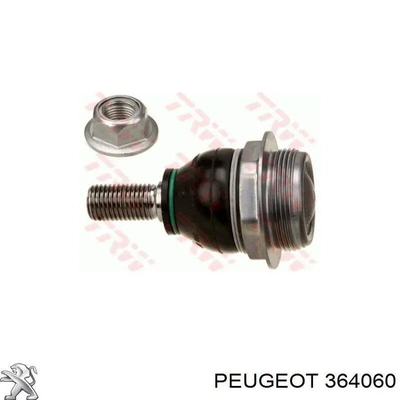Шаровая опора, нижняя Peugeot/Citroen 364060 цена, от 10.26 USD