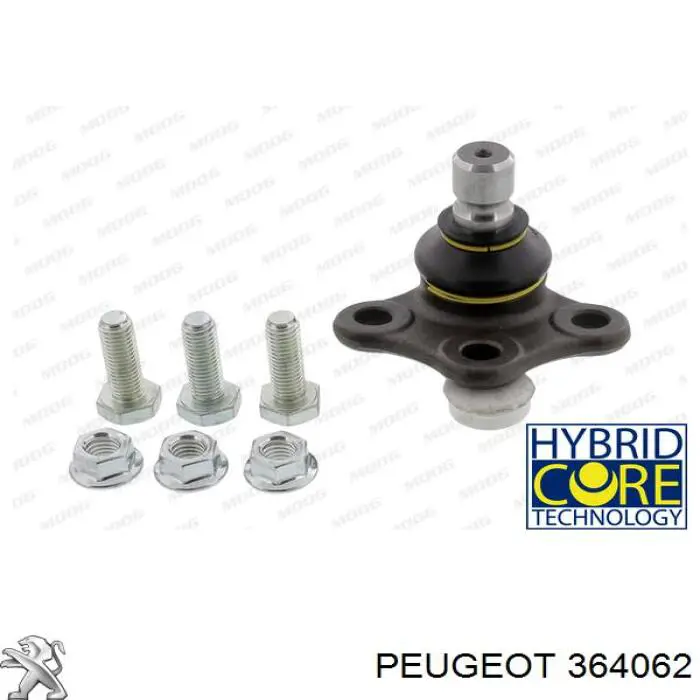 Нижняя шаровая опора 364062 Peugeot/Citroen
