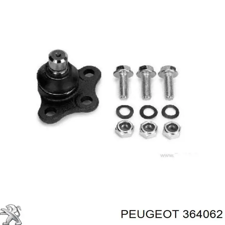 Шаровая опора, нижняя Peugeot/Citroen 364062 цена, от 26.78 USD