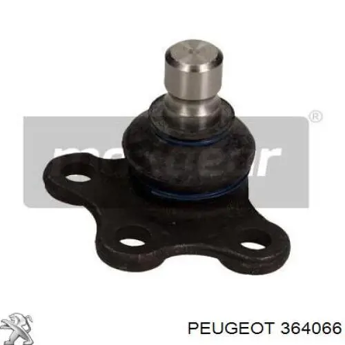 Купить 364066 Peugeot/Citroen Нижняя шаровая опора