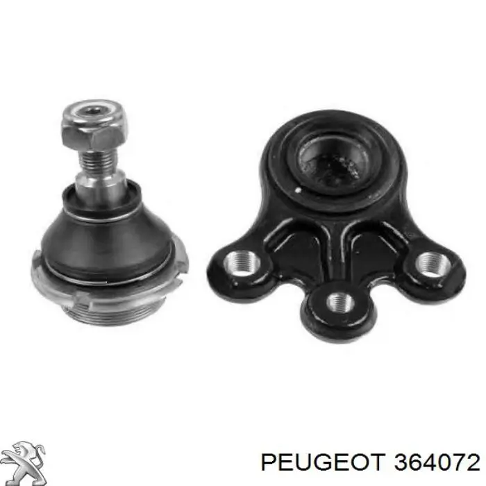 Нижняя шаровая опора 364072 Peugeot/Citroen