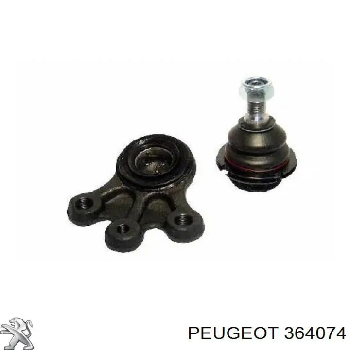 Купить 364074 Peugeot/Citroen Верхняя шаровая опора