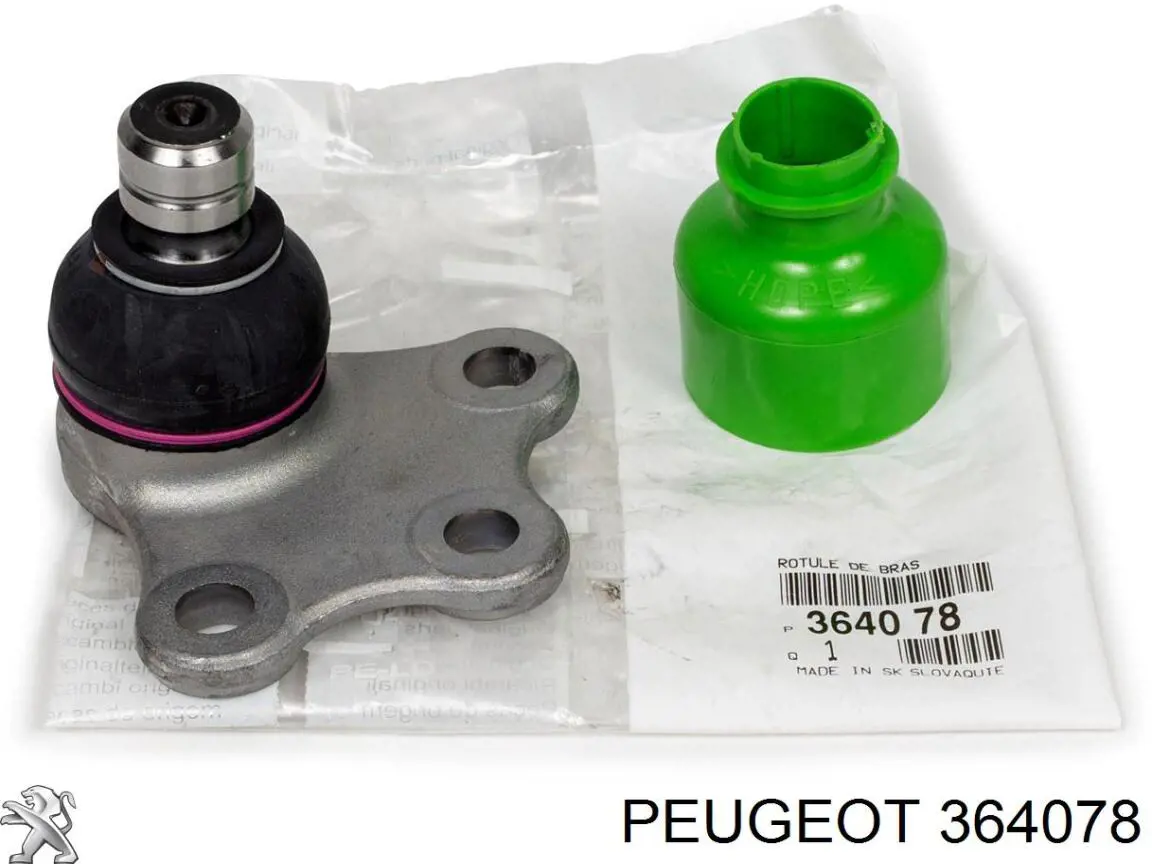Шаровая опора, нижняя Peugeot/Citroen 364078 цена, от 12.26 USD