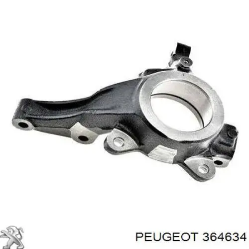 Цапфа (поворотный кулак) передний левый Peugeot/Citroen 364634 цена, от 42.04 USD