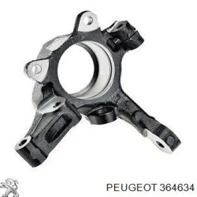 Купить 364634 Peugeot/Citroen Цапфа поворотная левая