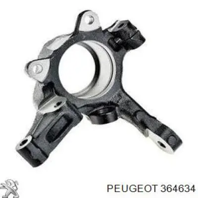 Кулак поворотный передний левый Peugeot/Citroen 364634
