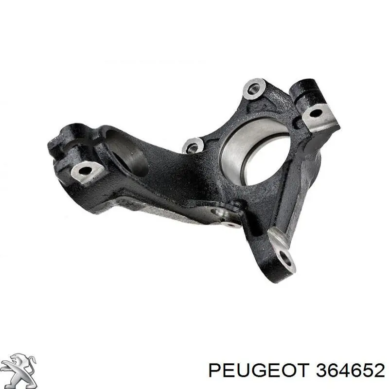 364652 Peugeot/Citroen Цапфа - поворотный кулак передний, левый