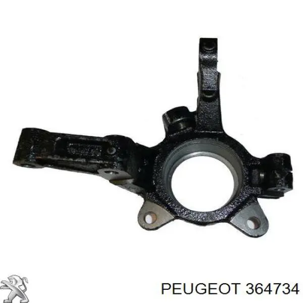 364734 Peugeot/Citroen pino moente (extremidade do eixo dianteiro direito)