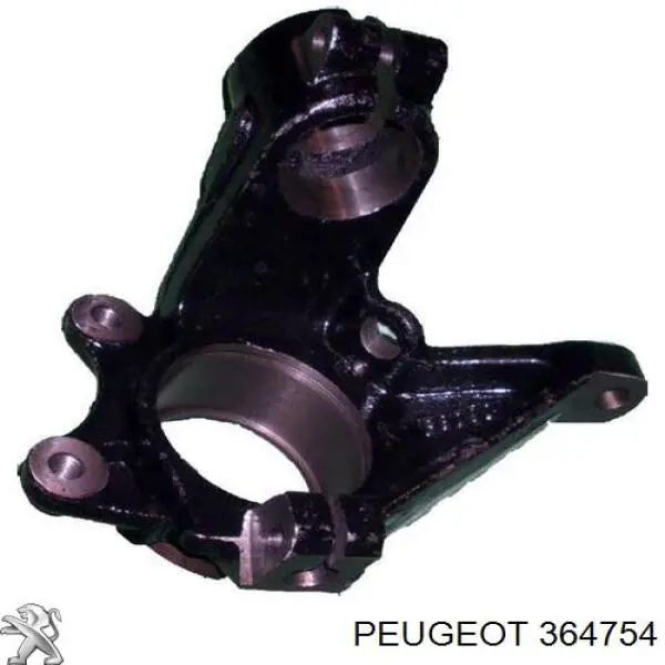 364754 Peugeot/Citroen pino moente (extremidade do eixo dianteiro direito)