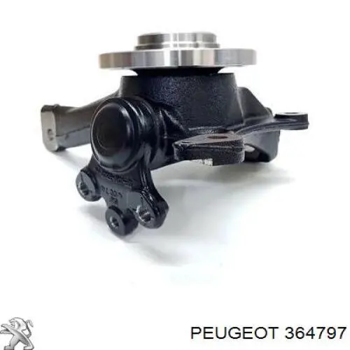 Кулак поворотный передний правый Peugeot/Citroen 364797
