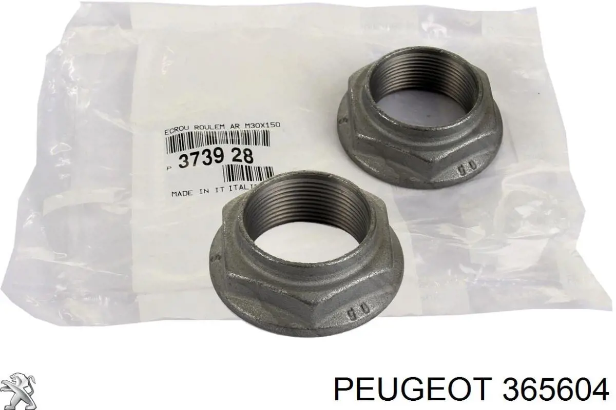 365604 Peugeot/Citroen pino moente (extremidade do eixo dianteiro esquerdo)