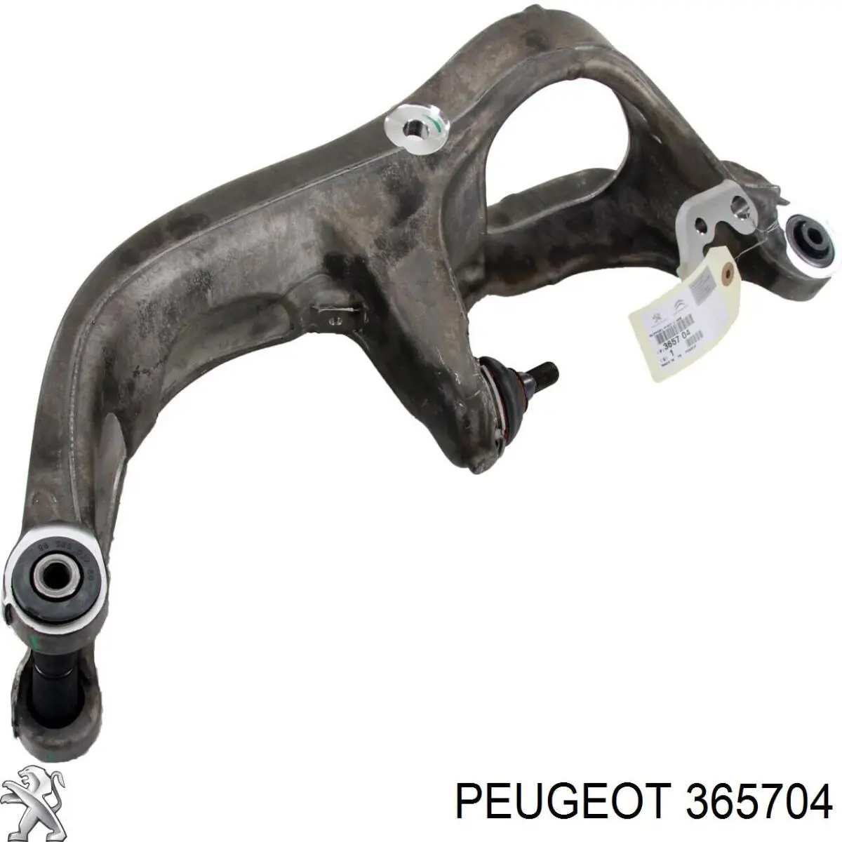 365704 Peugeot/Citroen pino moente (extremidade do eixo dianteiro direito)