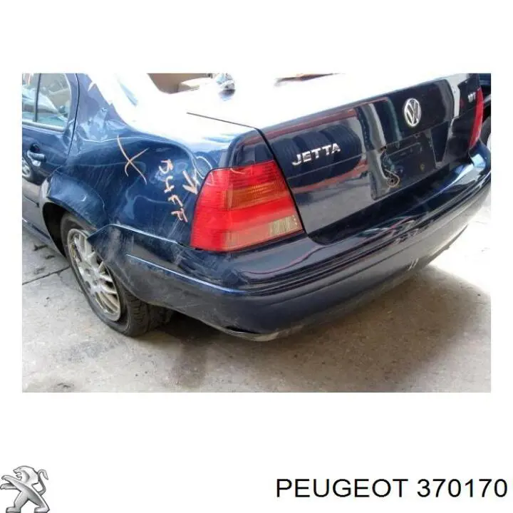 370170 Peugeot/Citroen ступица задняя