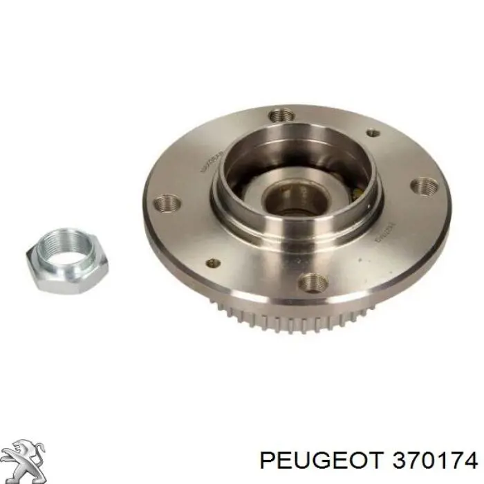 Купить 370174 Peugeot/Citroen Задняя шпиндель