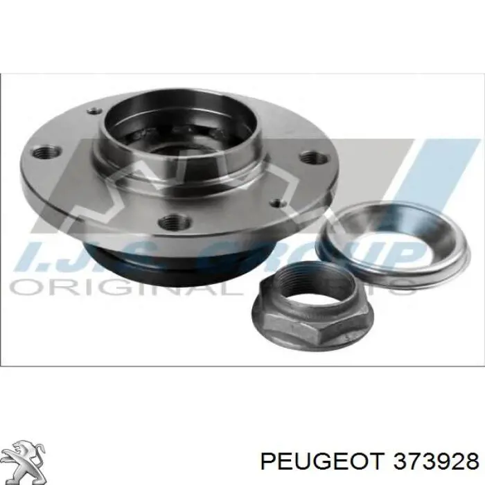Гайка задней ступицы 373928 Peugeot/Citroen