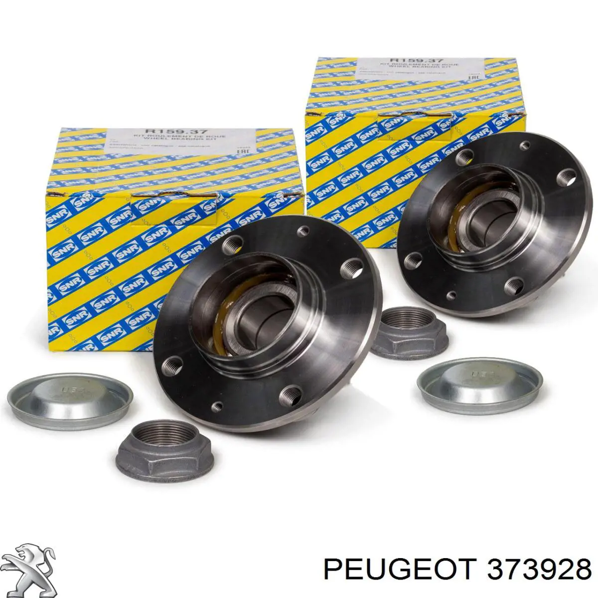 Гайка ступицы задней Peugeot/Citroen 373928
