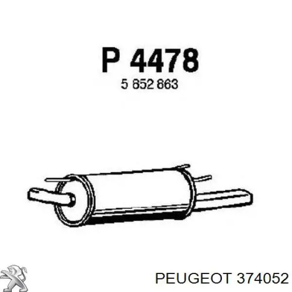374052 Peugeot/Citroen 