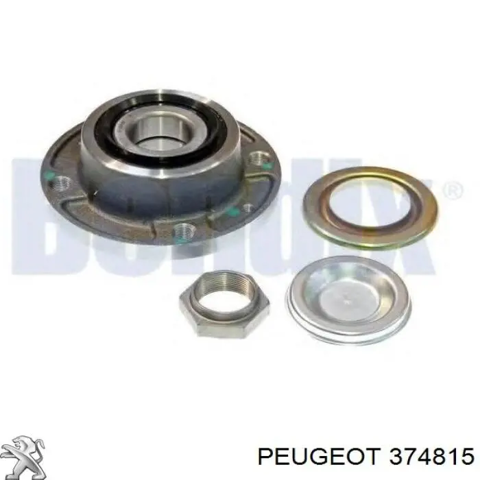 374815 Peugeot/Citroen ступица задняя