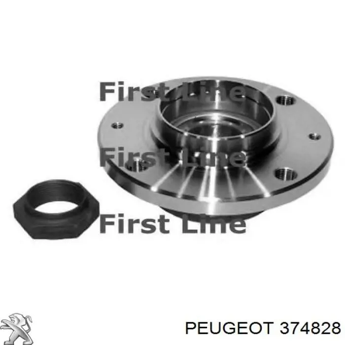 Задняя ступица 374828 Peugeot/Citroen